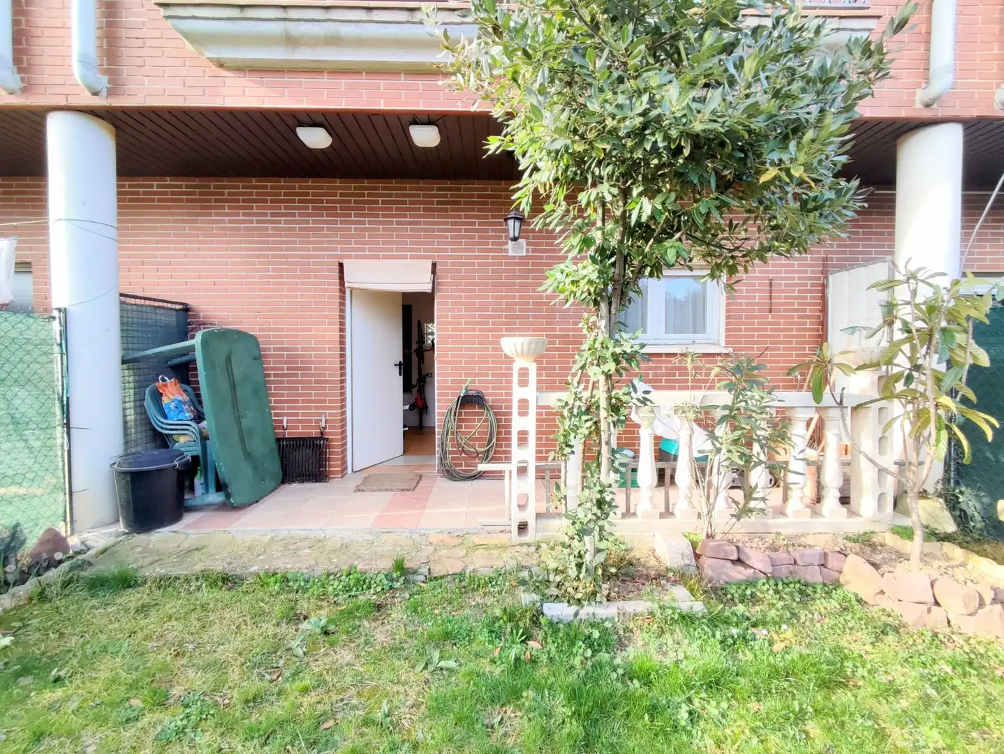 Jardín de Casa adosada en venta en Aoiz / Agoitz con Aire acondicionado, Calefacción y Terraza