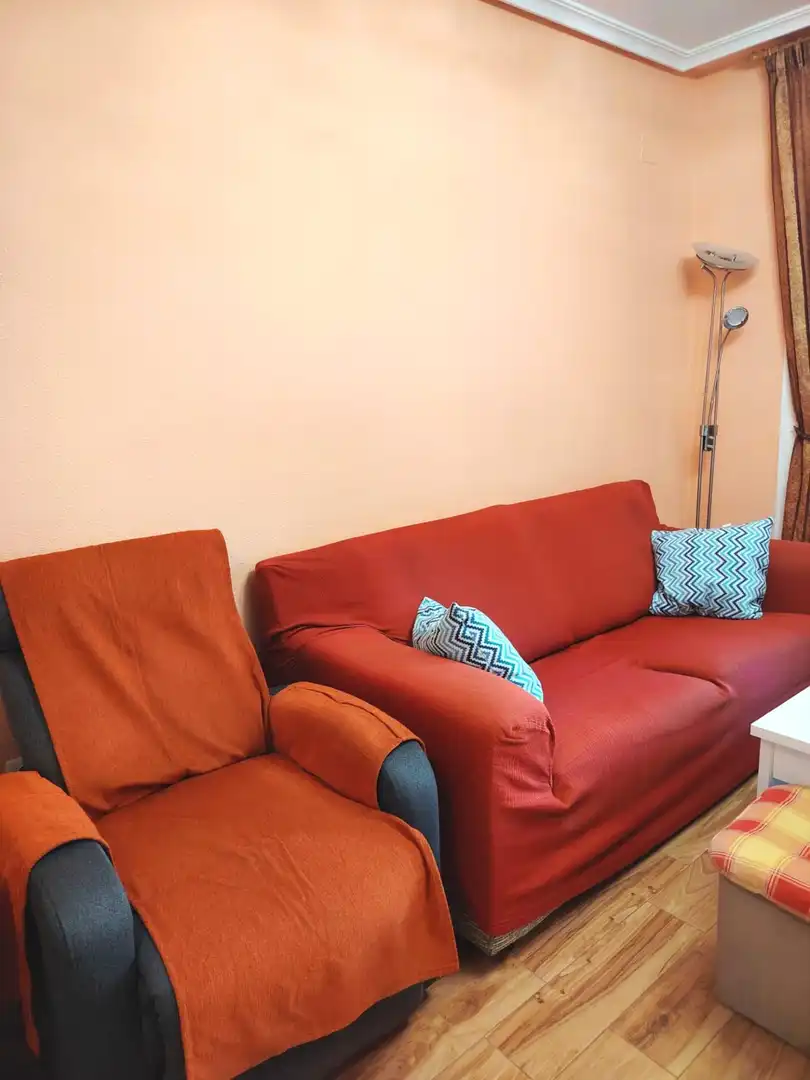 Wohnzimmer von Wohnungen zum Verkauf in Oropesa del Mar / Orpesa mit Klimaanlage, Terrasse und Abstellraum