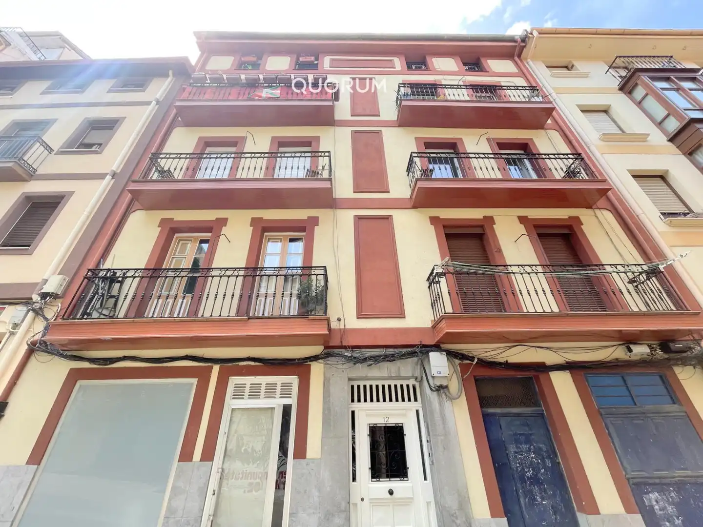 Vista exterior de Pis en venda en Portugalete amb Calefacció i Terrassa