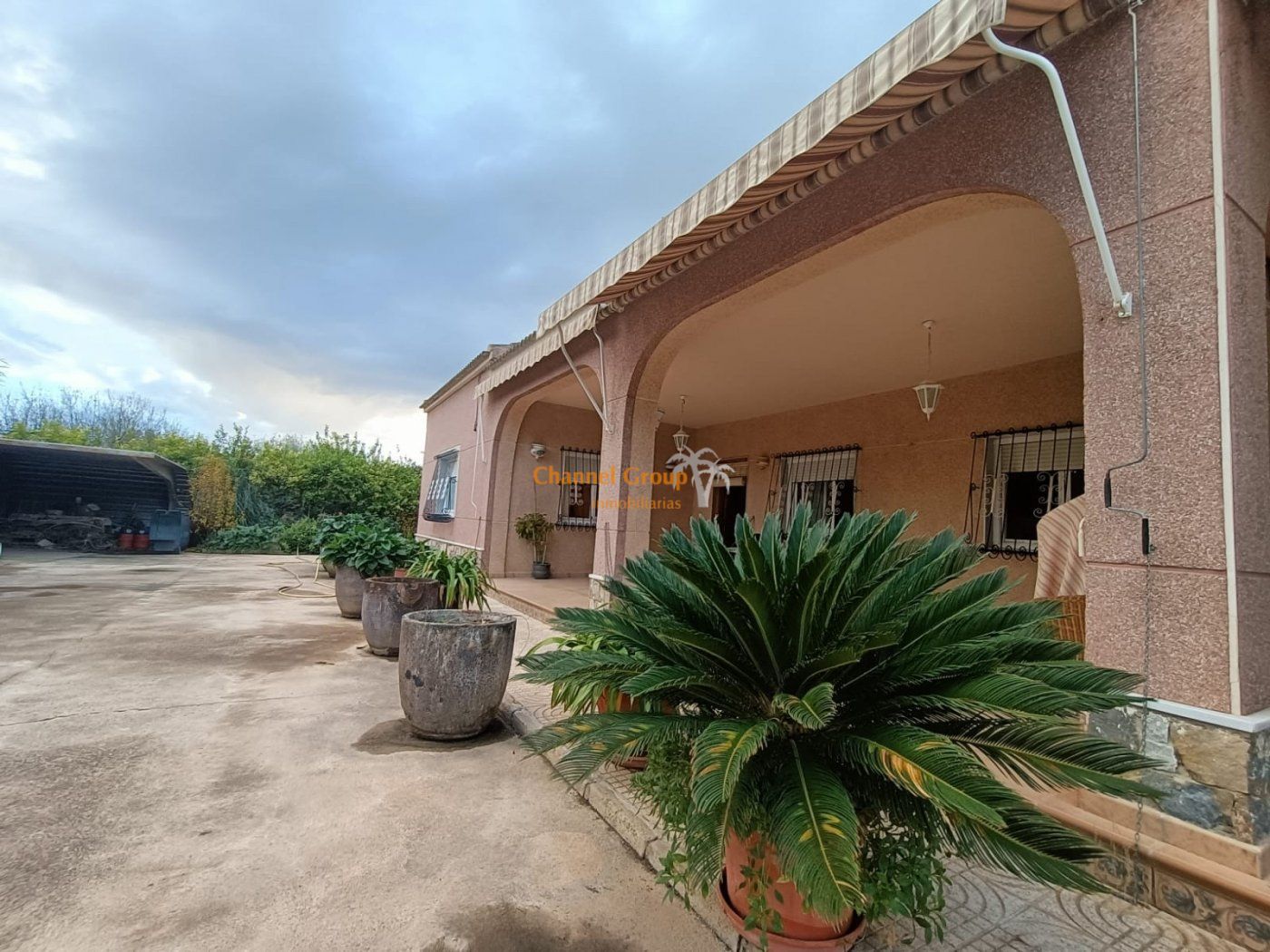Exterior view of Country house for sale in Elche / Elx  with Air Conditioner, Heating and Private garden