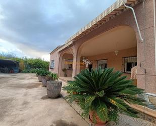 Vista exterior de Finca rústica en venda en Elche / Elx amb Aire condicionat, Terrassa i Piscina