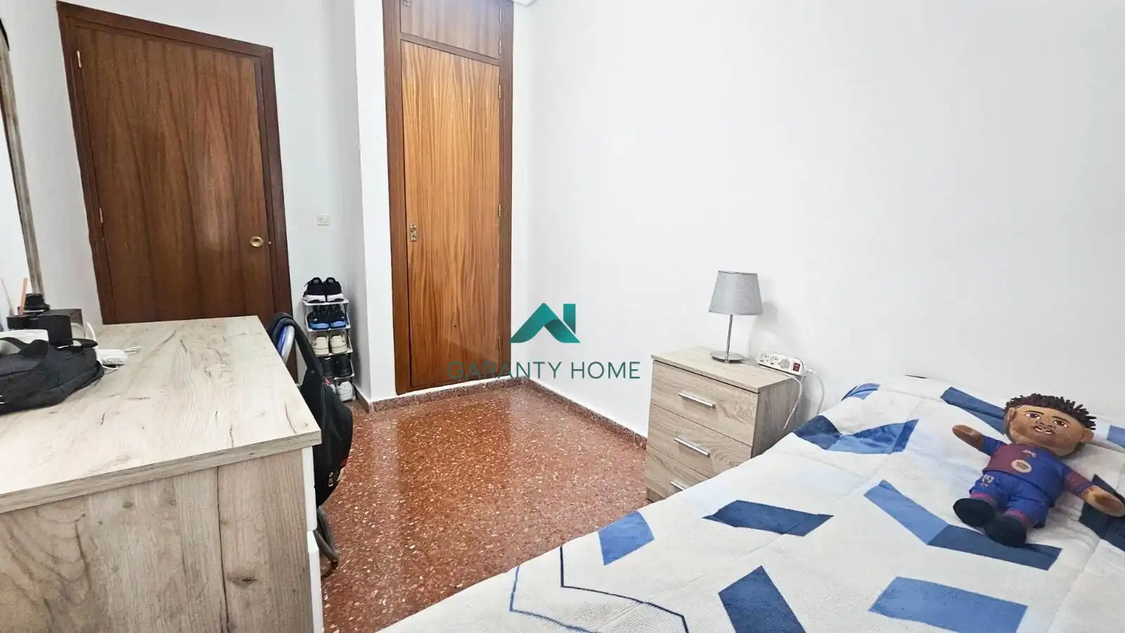 Schlafzimmer von Wohnung zur Miete in Jaén mit Klimaanlage, Heizung und Abstellraum