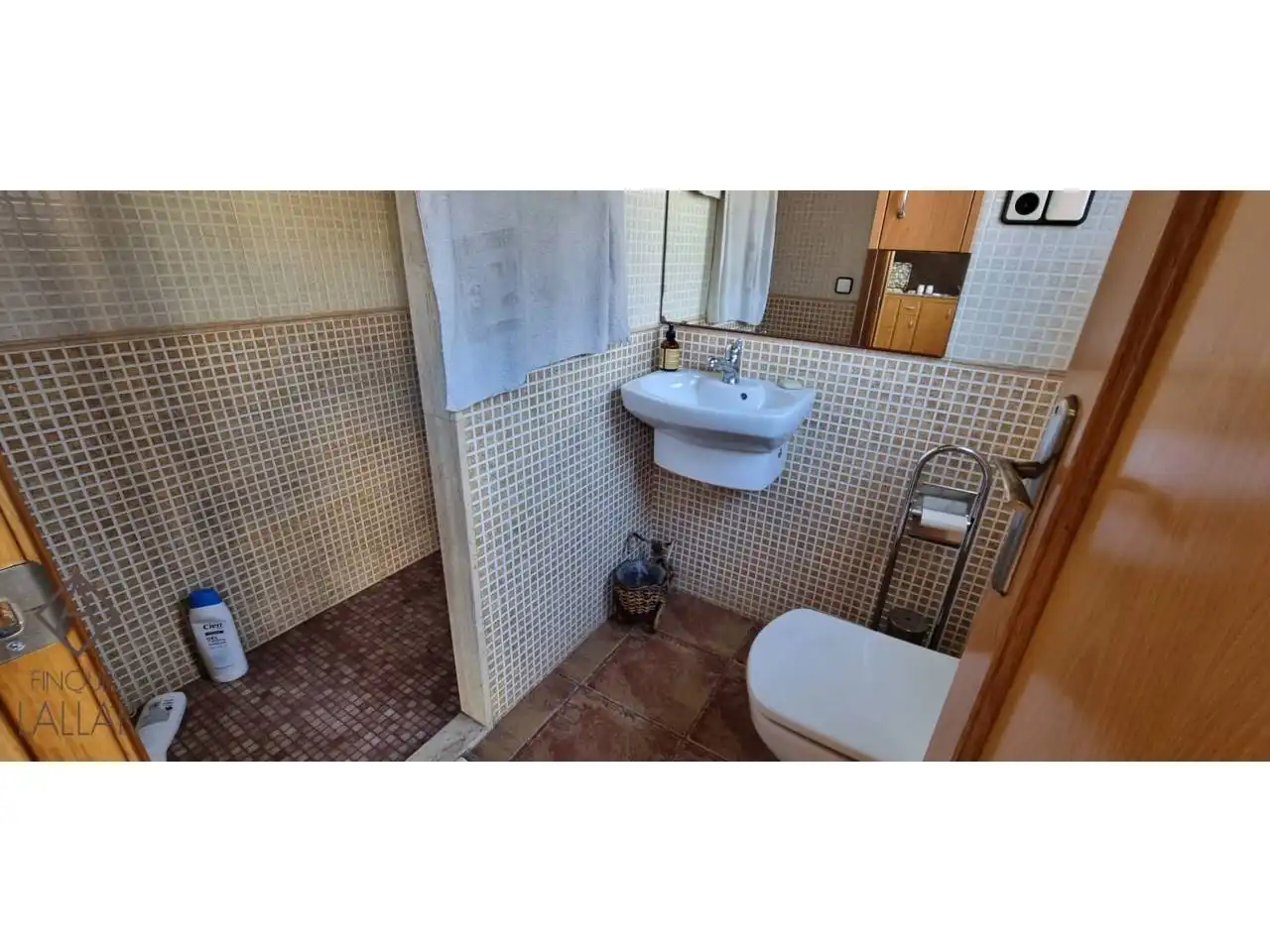 Baño de Casa adosada en venta en Granollers con Calefacción, Jardín privado y Terraza