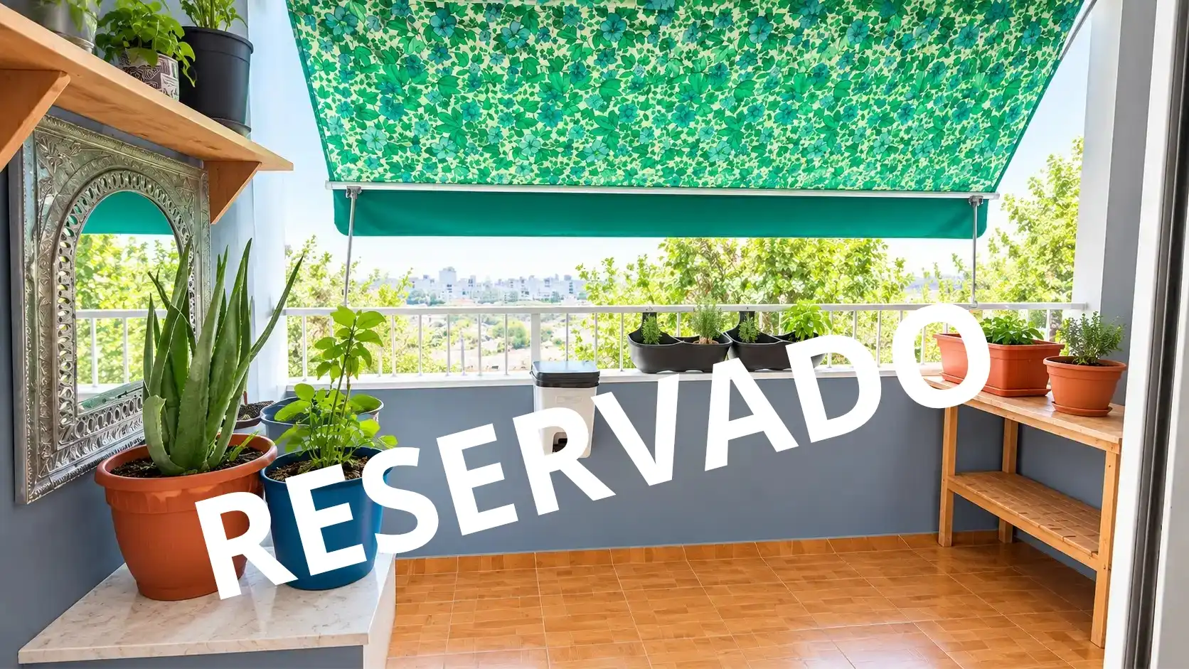 Terrasse von Wohnung zum Verkauf in Móstoles mit Klimaanlage, Heizung und Terrasse