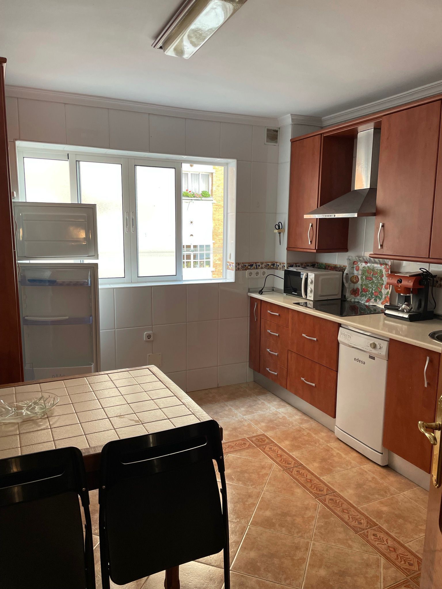 Kitchen of Flat for sale in Málaga Capital  with Air Conditioner, Storage room and Furnished