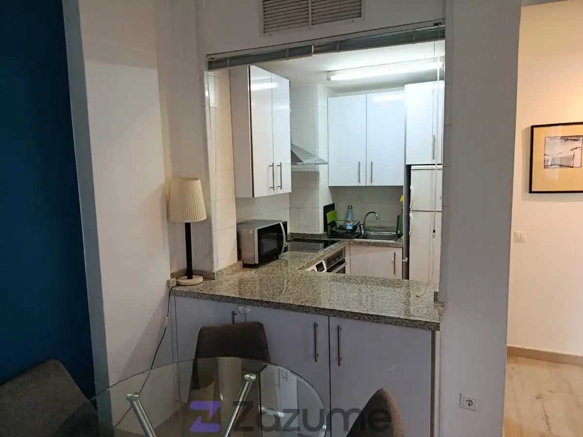 Cocina de Piso de alquiler en Sevilla con Aire acondicionado, Calefacción y Parquet