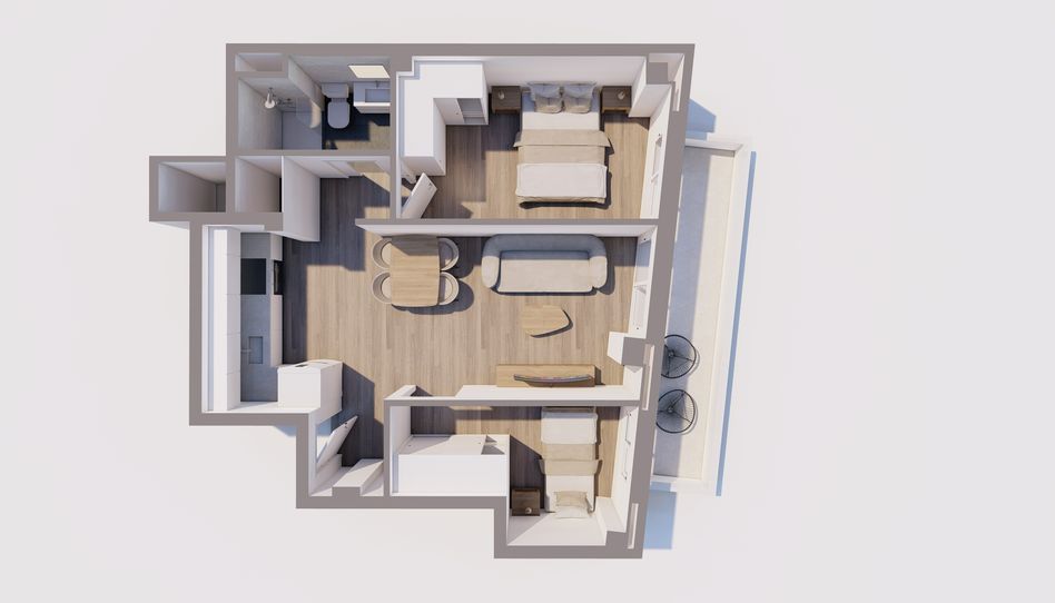 Foto 1 de Piso en venta en Avinguda de la Constitució, 145, Centre, Barcelona