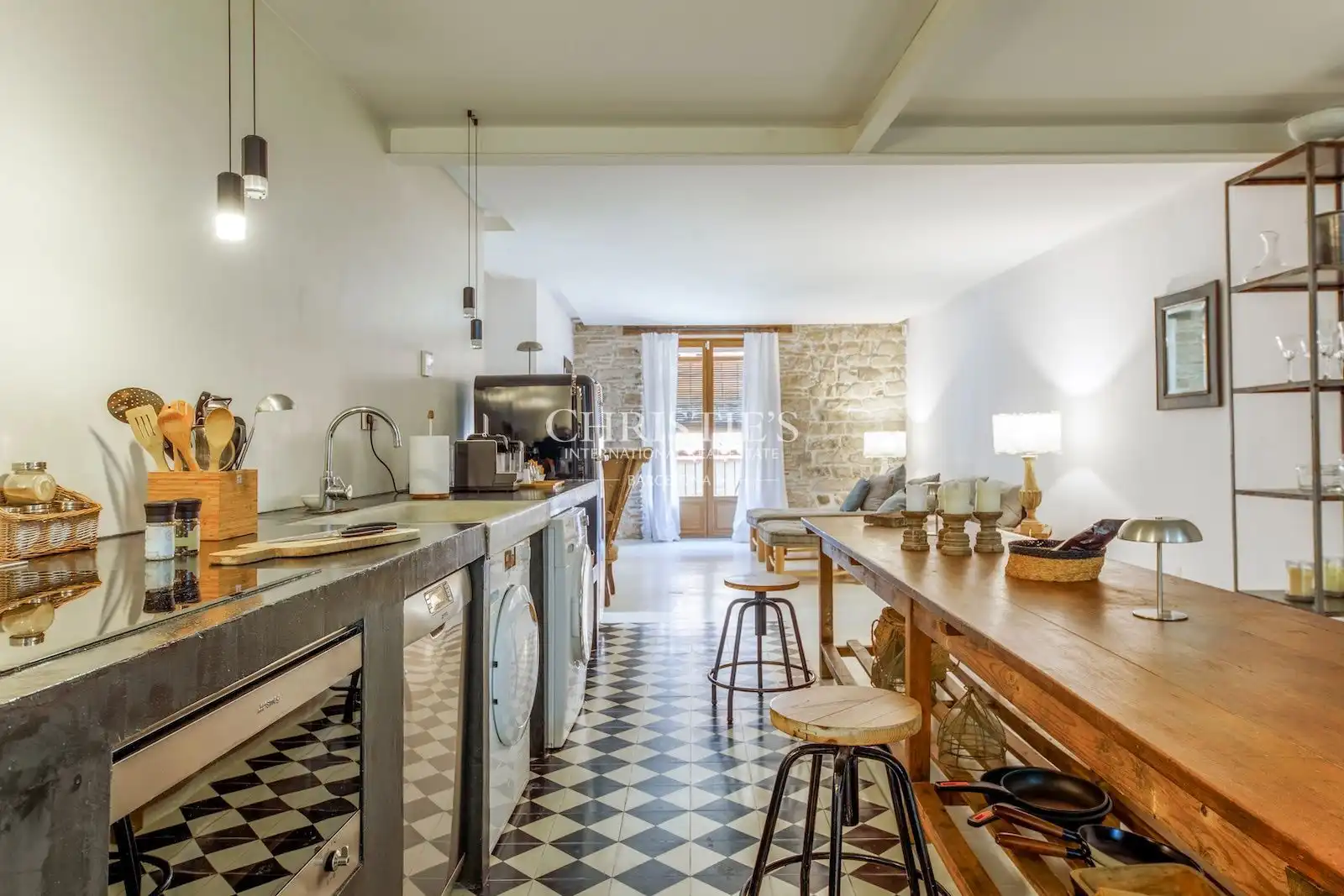 Cocina de Piso en venta en Barcelona con Terraza