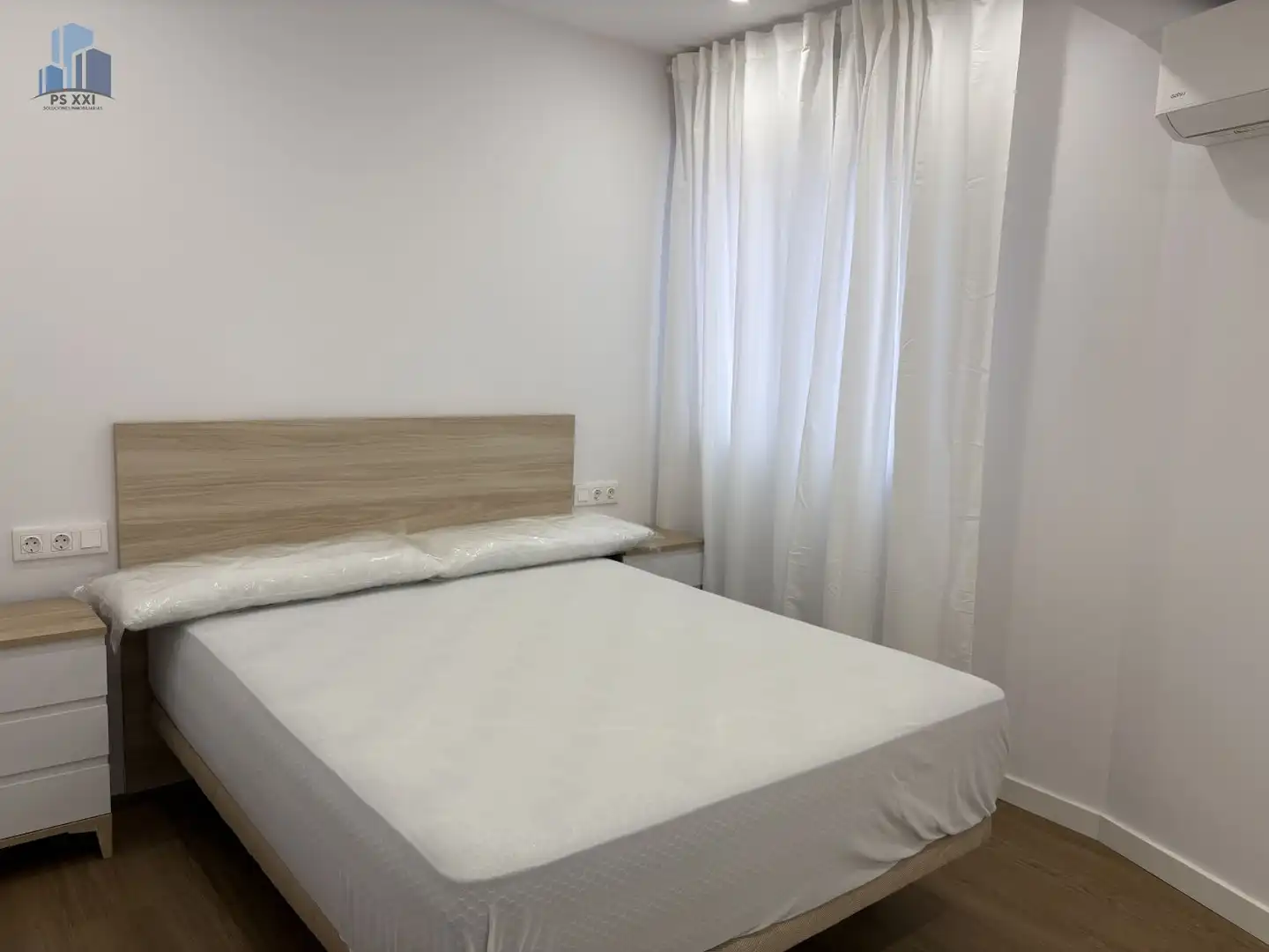 Bedroom of Flat for rent in Castellón de la Plana / Castelló de la Plana  with Air Conditioner and Furnished