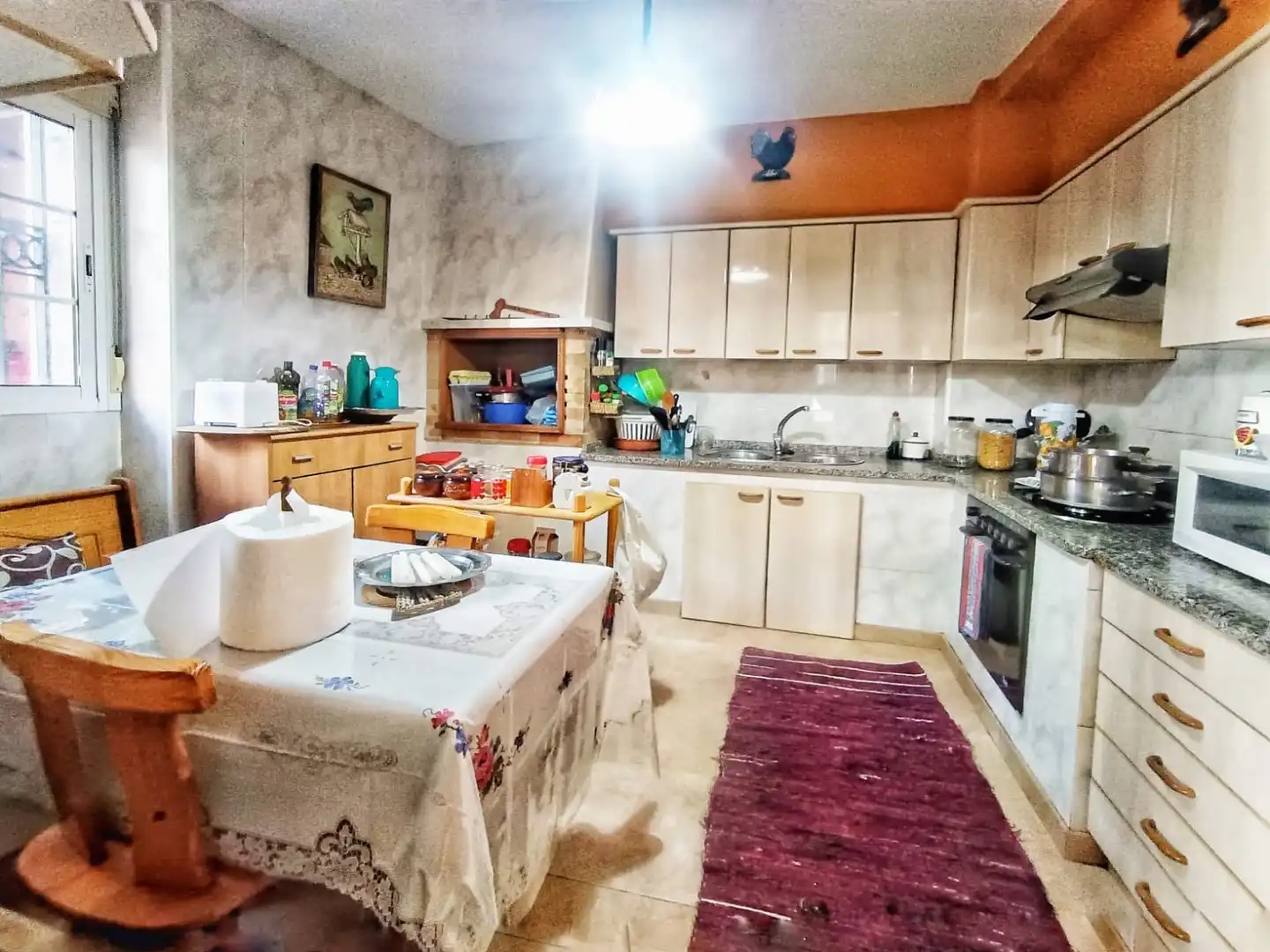 Cuina de Casa o xalet en venda en Cambados amb Calefacció, Terrassa i Traster