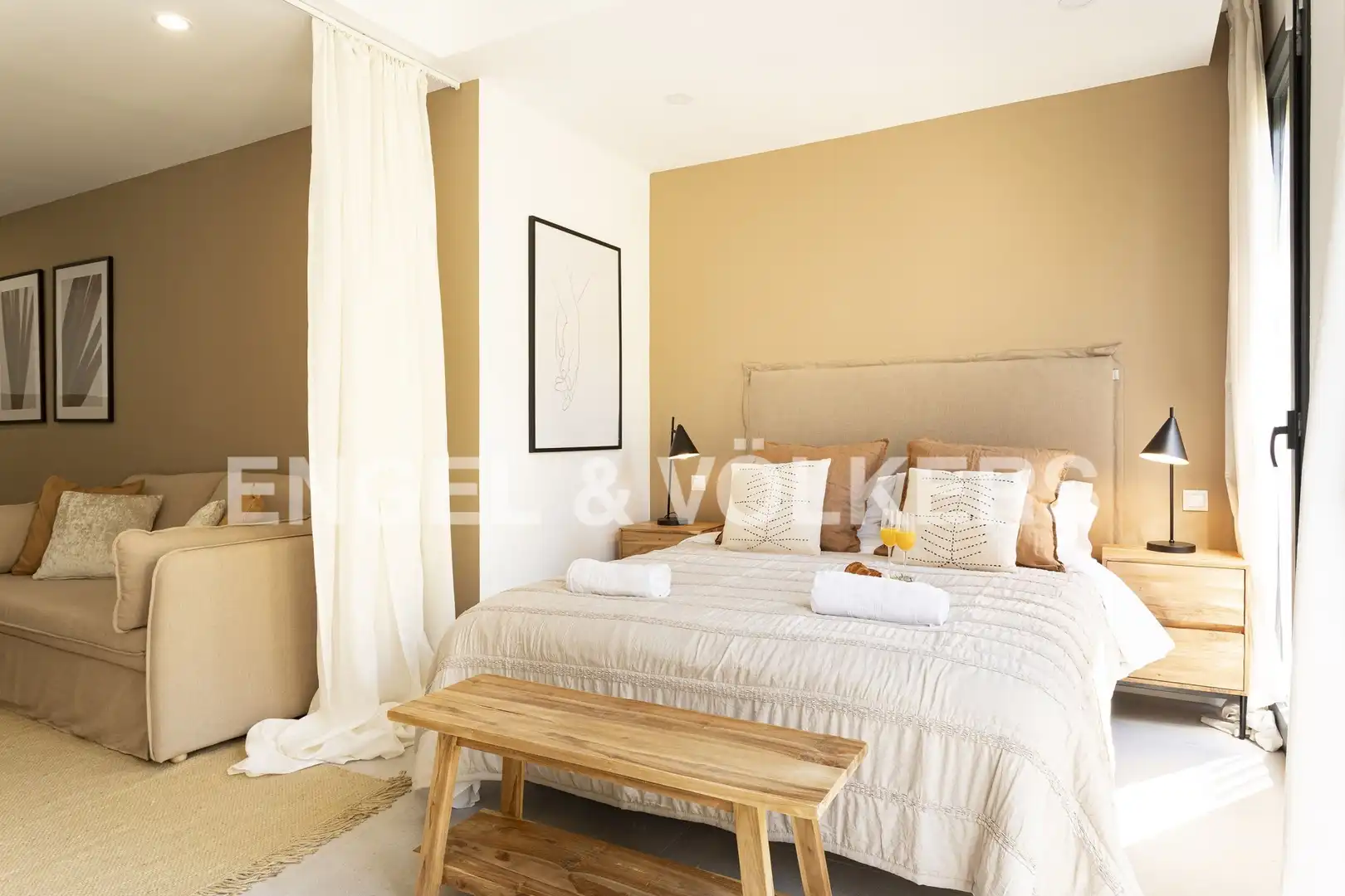 Habitación de Piso de alquiler en Barcelona con Aire acondicionado, Calefacción y Amueblado
