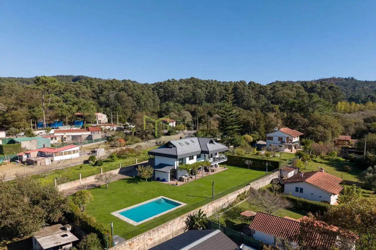 Exterior view of Houses for sale in Bueu  with Heating, Private garden and Terrace