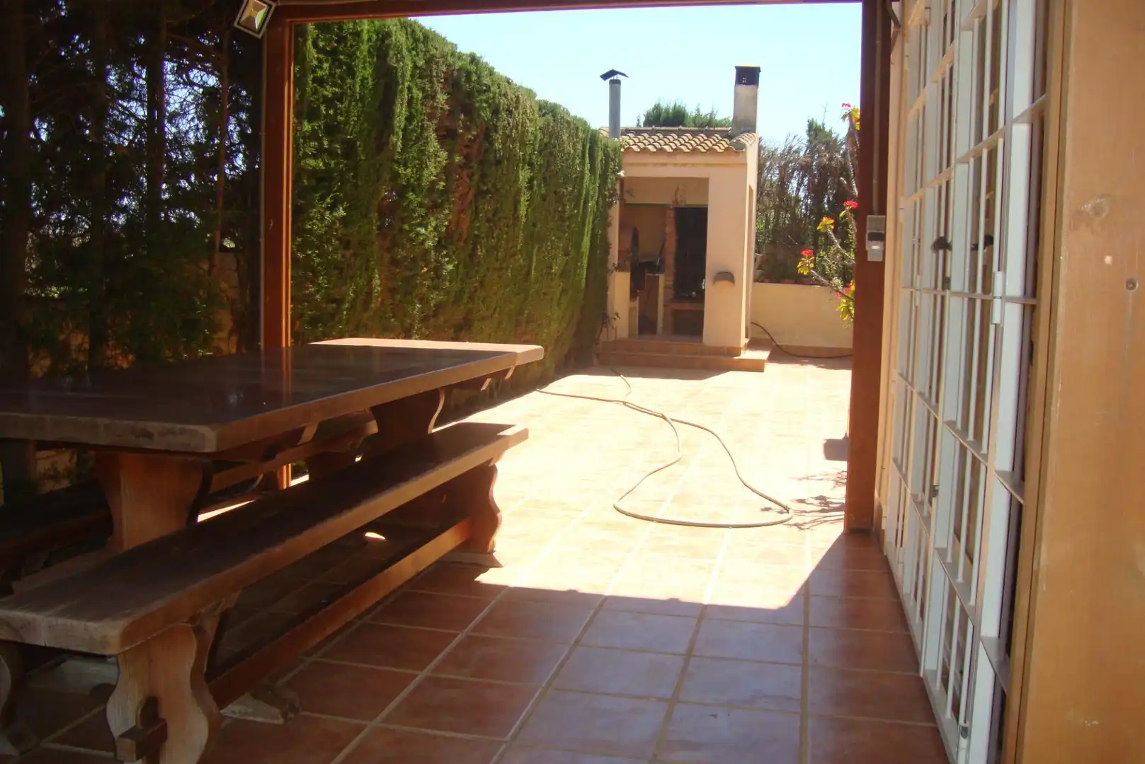 Garden of Houses for sale in Cartagena  with Air Conditioner, Heating and Private garden