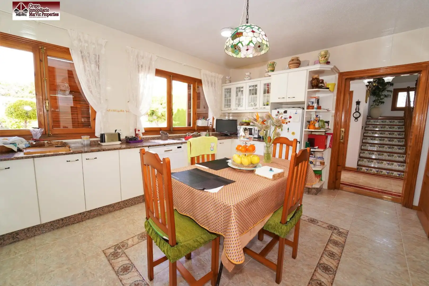 Cocina de Casa o chalet en venta en Benidorm con Calefacción, Jardín privado y Terraza