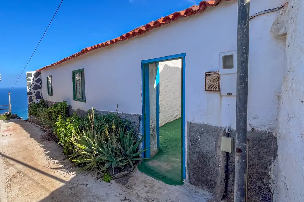 Vista exterior de Finca rústica en venta en Vallehermoso con Terraza