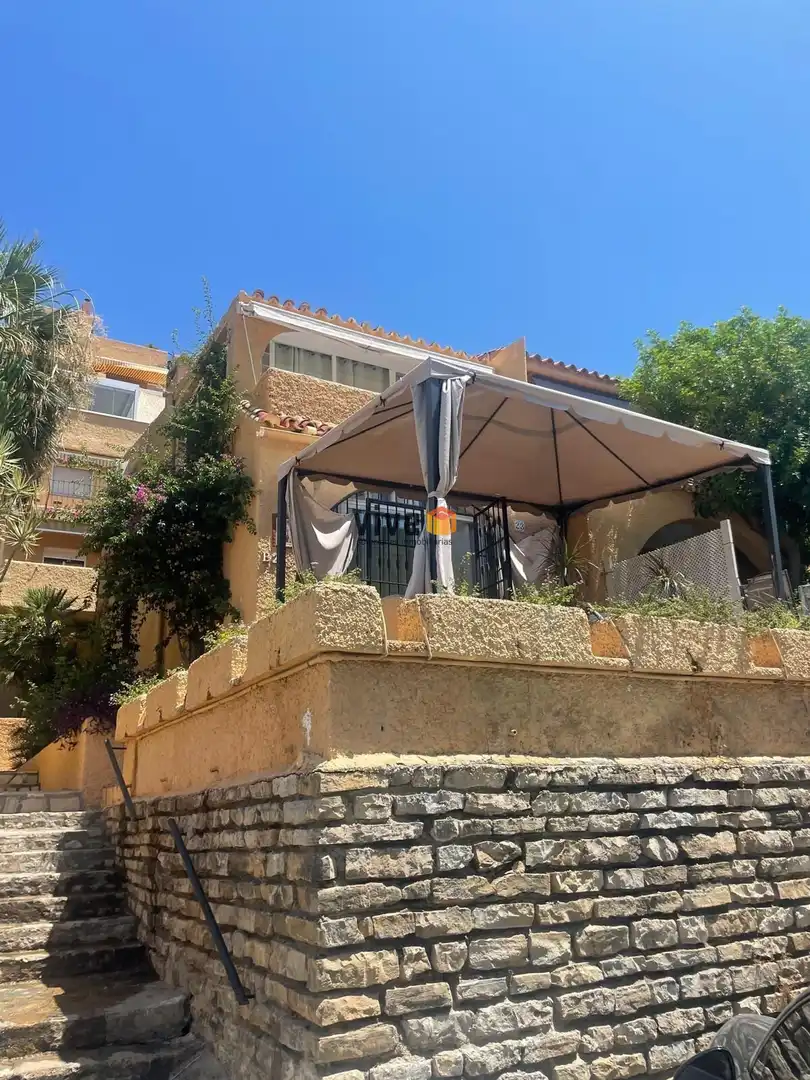 Terraza de Casa o chalet en venta en Estepona con Aire acondicionado, Jardín privado y Terraza