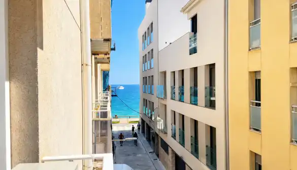 Terrasse von Wohnungen zum Verkauf in Calonge i Sant Antoni mit Klimaanlage, Terrasse und Abstellraum