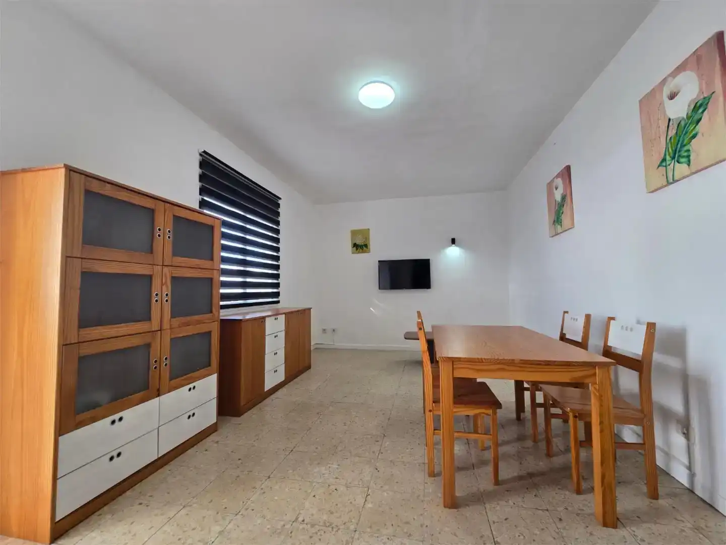 Sala d'estar de Àtic de lloguer en Santa Úrsula amb Moblat, Rentadora i Microones