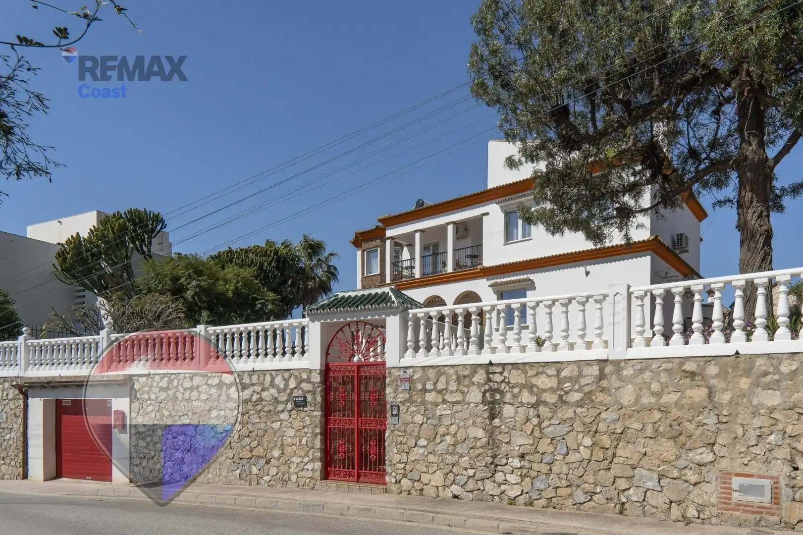 Vista exterior de Casa o chalet en venta en Rincón de la Victoria con Aire acondicionado, Calefacción y Jardín privado