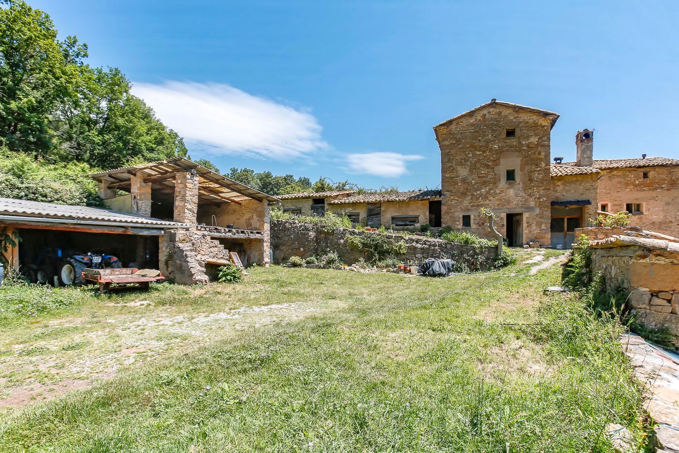 Vista exterior de Finca rústica en venda en Castell de l'Areny