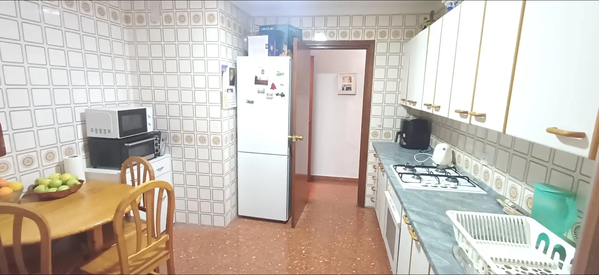 Kitchen of Flat for sale in Málaga  with Air Conditioner and Balcony
