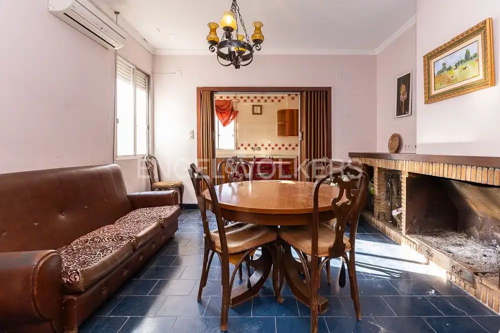 Sala de estar de Casa adosada en venta en Ondara con Calefacción, Jardín privado y Terraza