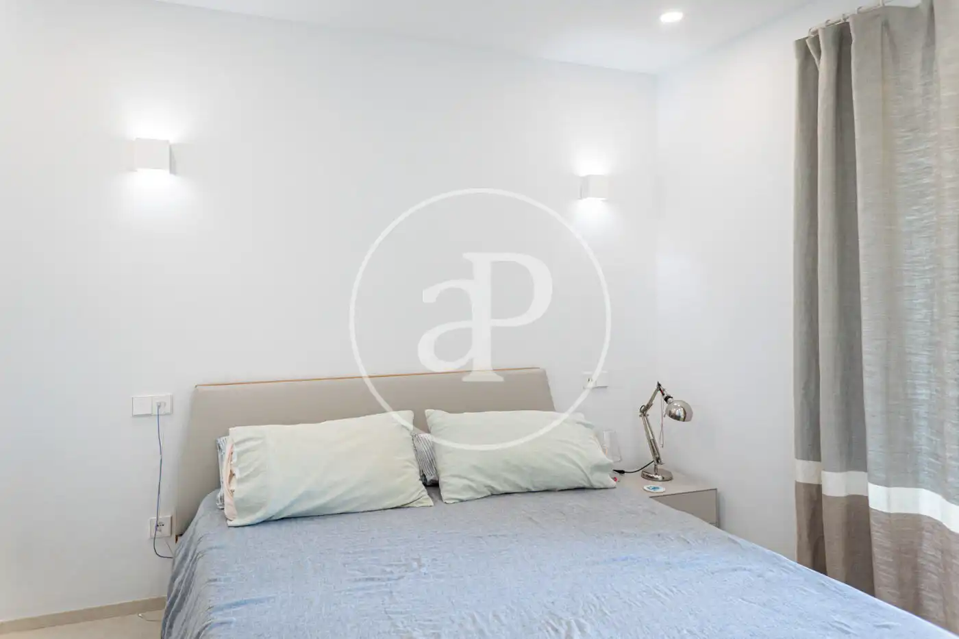 Schlafzimmer von Wohnung zur Miete in Pollença mit Klimaanlage, Heizung und Terrasse
