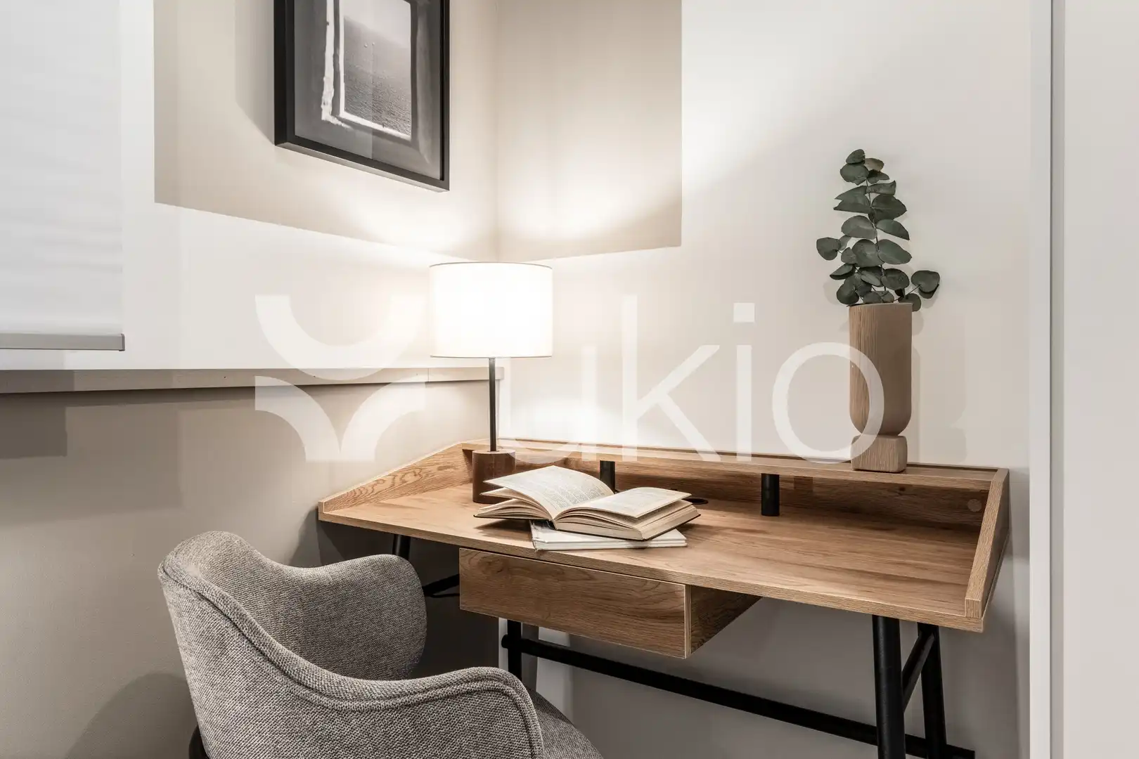 Habitación de Apartamento de alquiler en Madrid con Aire acondicionado, Calefacción y Amueblado