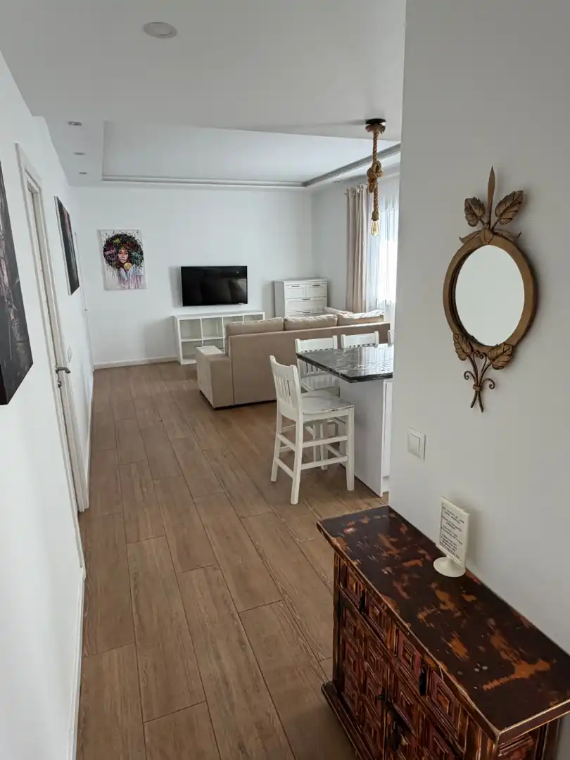 Sala de estar de Piso de alquiler en Málaga con Aire acondicionado, Calefacción y Amueblado