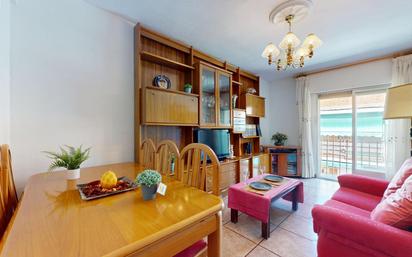 Dining room of Flat for sale in  Madrid Capital  with Heating, Terrace and Alarm