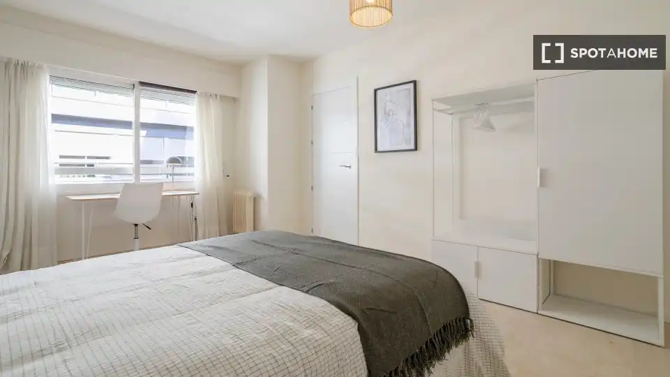 Bedroom of Flat for share in Alicante / Alacant  with Air Conditioner, Heating and Furnished