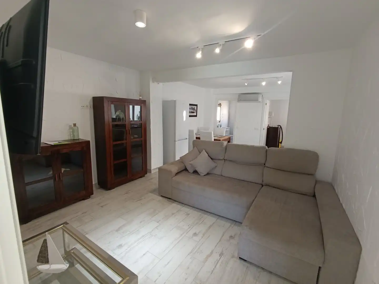 Sala d'estar de Pis en venda en Villajoyosa / La Vila Joiosa amb Moblat i Balcó