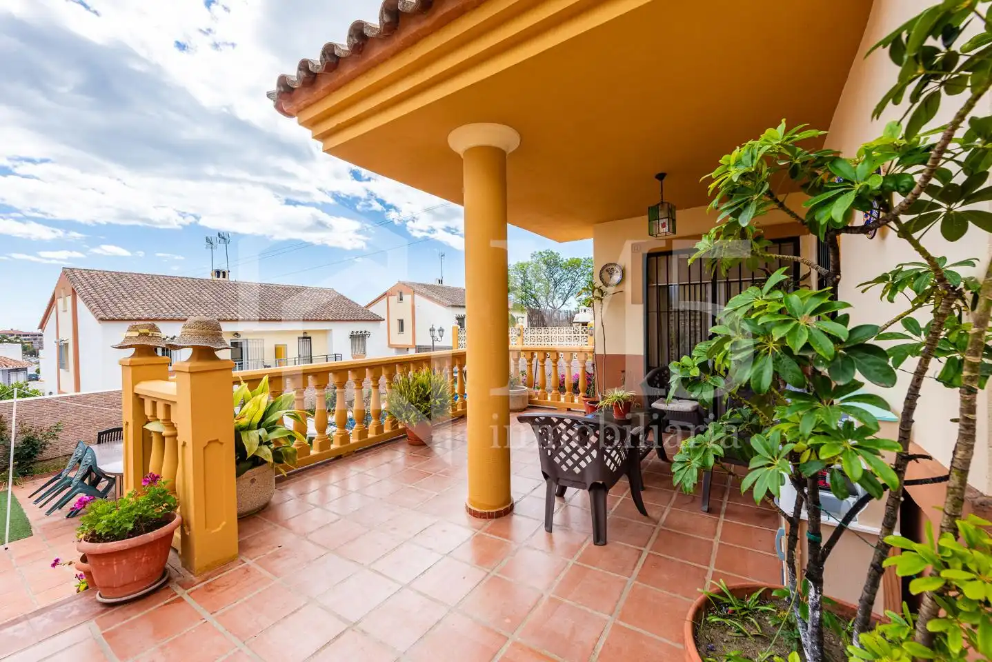 Terraza de Casa o chalet en venta en Vélez-Málaga con Aire acondicionado, Piscina y Amueblado