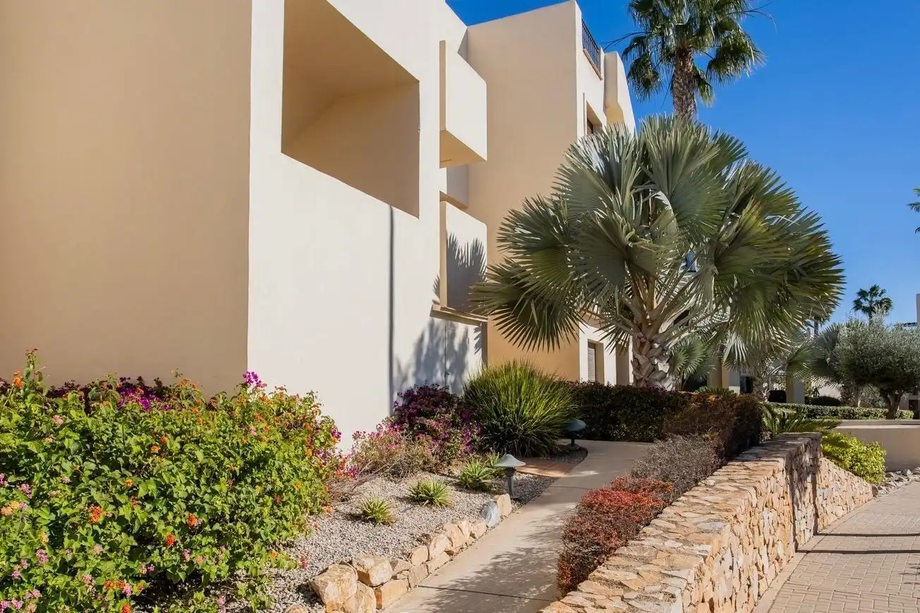Vista exterior de Apartamento de alquiler en San Javier con Aire acondicionado, Calefacción y Terraza