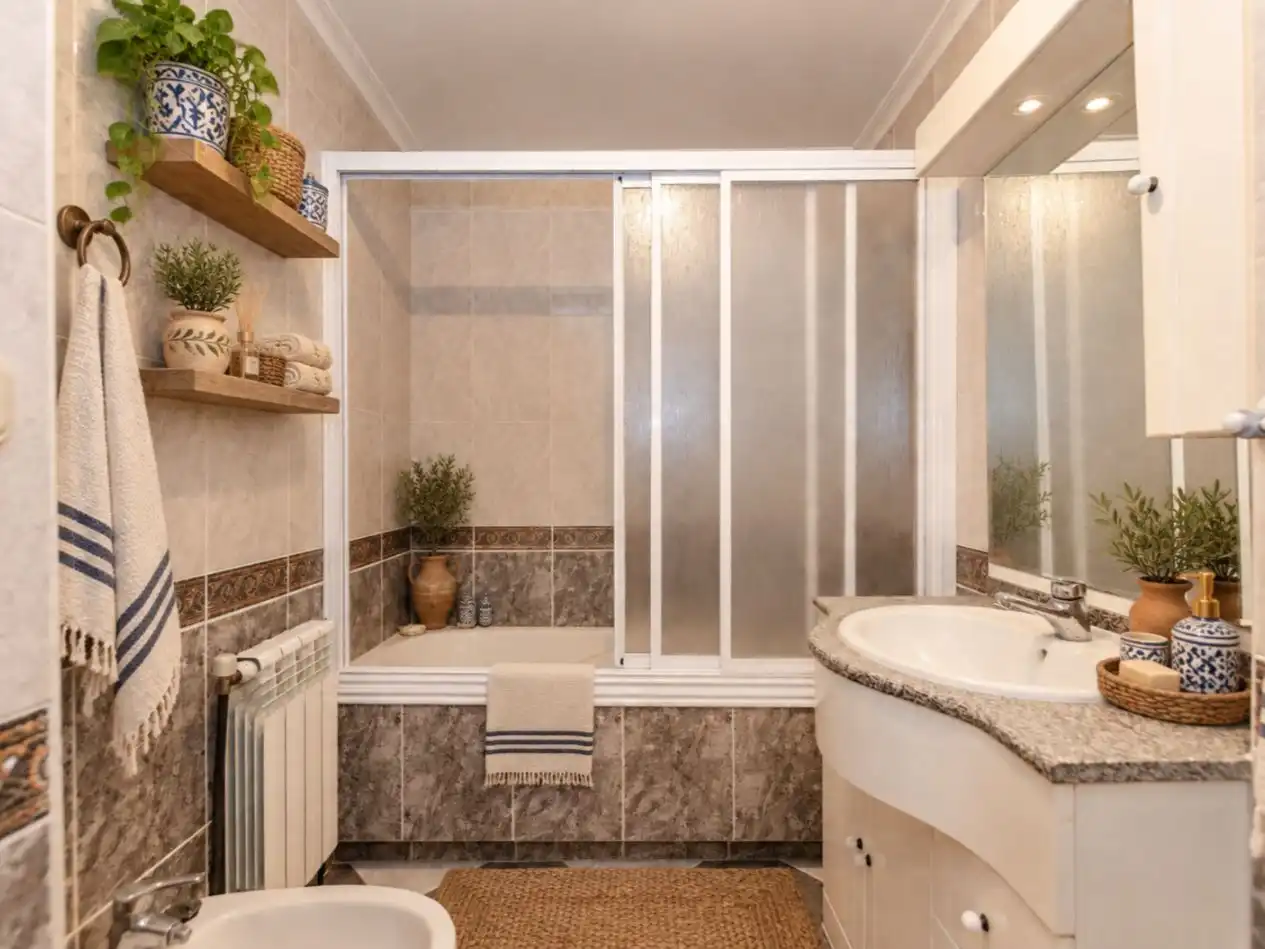 Bathroom of Houses for sale in Campillos, Málaga