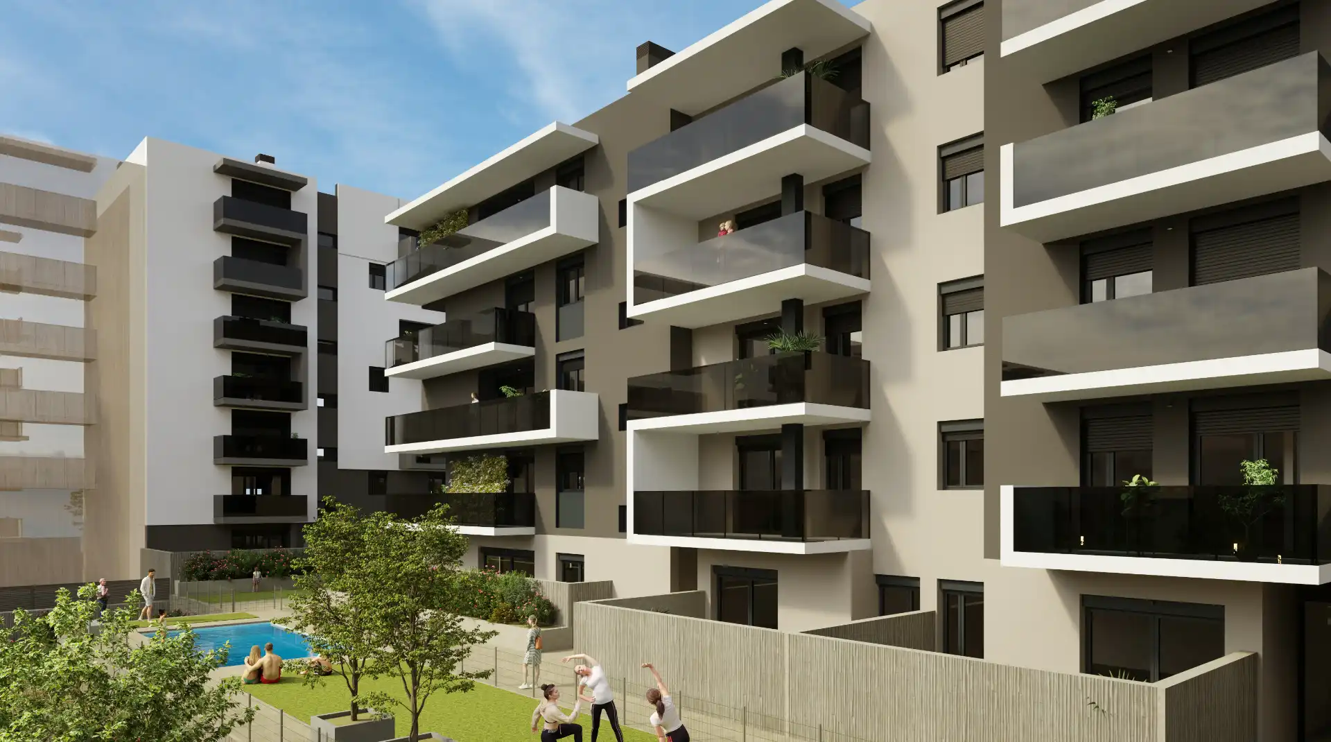 Piso de obra nueva con terraza en venta en Avinguda de Fontanet 34