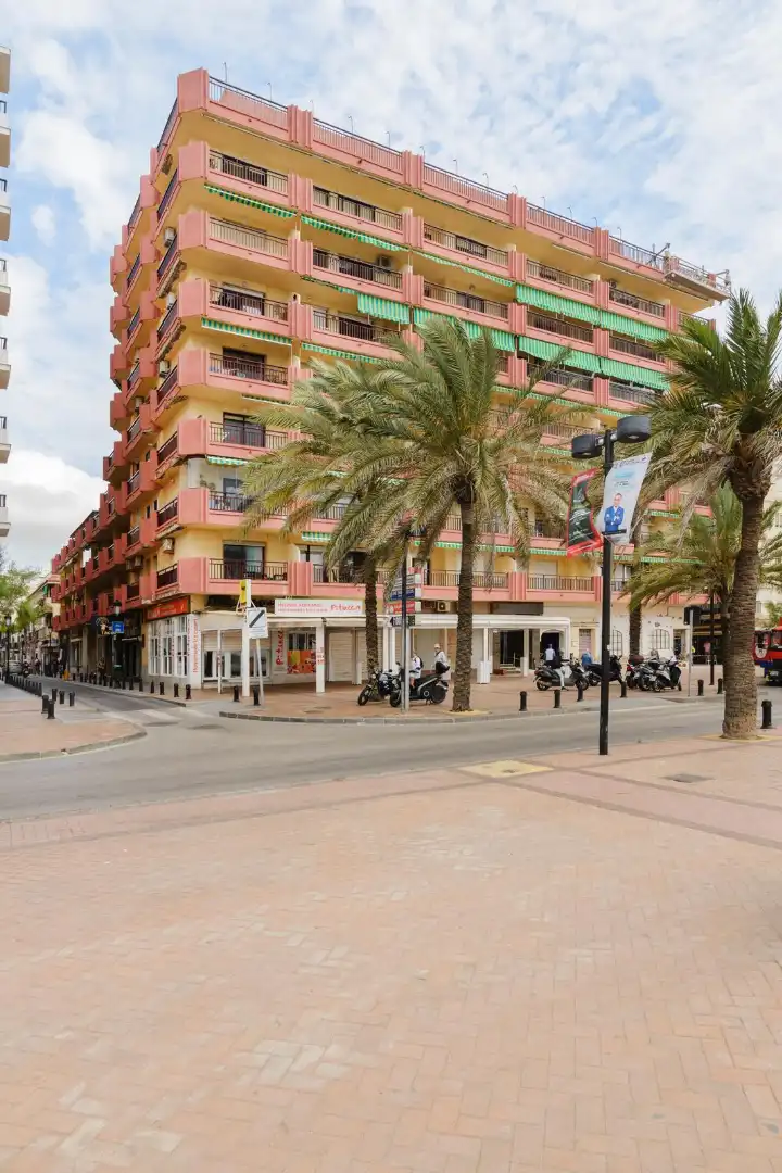 Vista exterior de Pis de lloguer en Playa de los Boliches