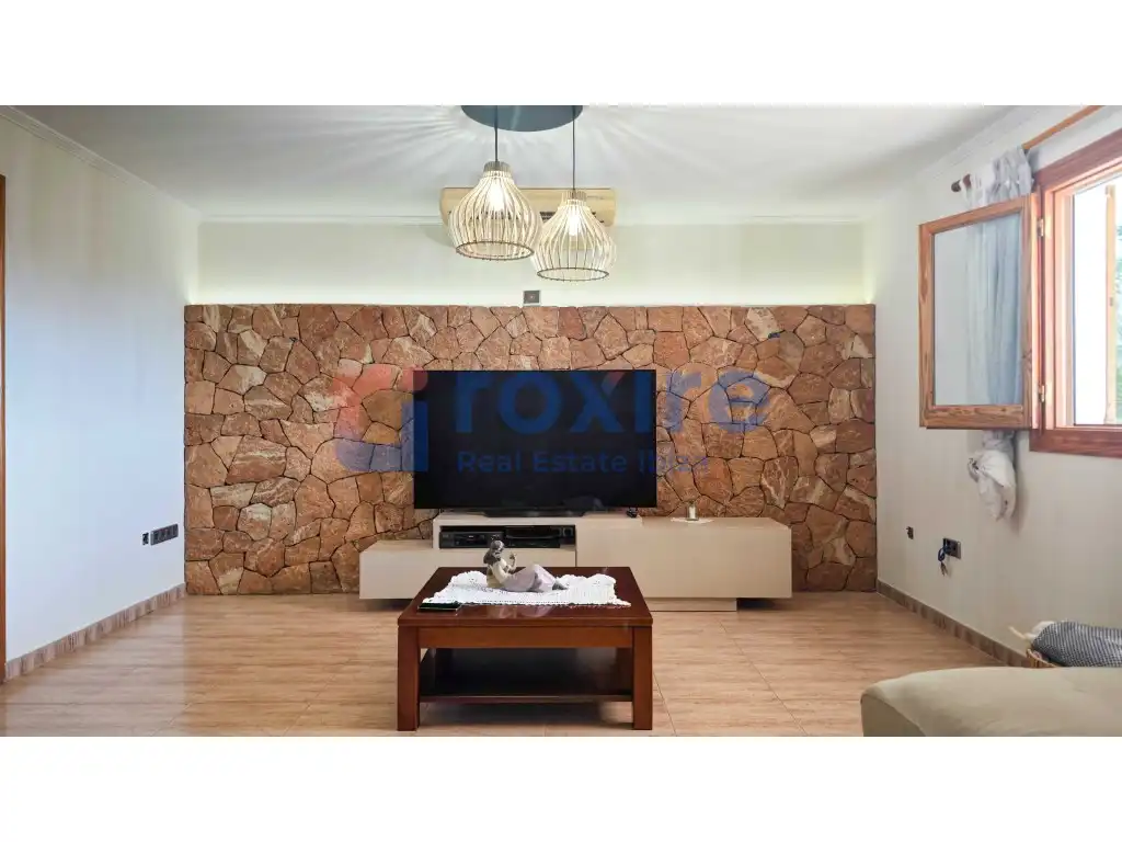 Living room of Houses for rent in Sant Antoni de Portmany  with Air Conditioner, Private garden and Terrace