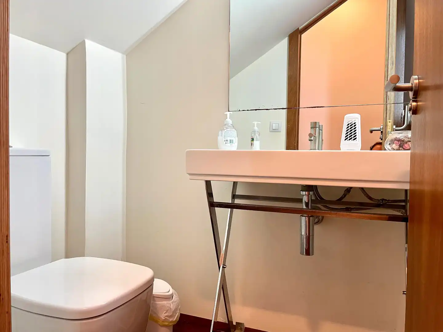 Baño de Casa o chalet de alquiler en Cangas  con Jardín privado, Parquet y Terraza