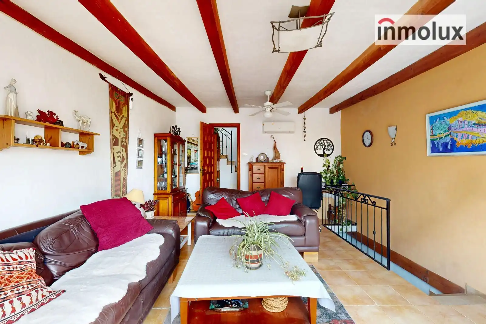 Sala de estar de Casa o chalet en venta en Alicante / Alacant con Aire acondicionado, Calefacción y Terraza