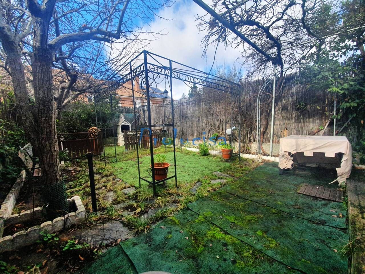 Jardí de Casa adosada en venda en Moraleja de Enmedio amb Aire condicionat, Calefacció i Piscina comunitària