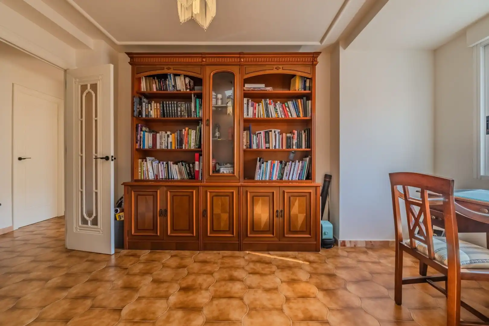 Wohnzimmer von Maisonette zum Verkauf in Guardamar del Segura mit Klimaanlage, Heizung und Möbliert