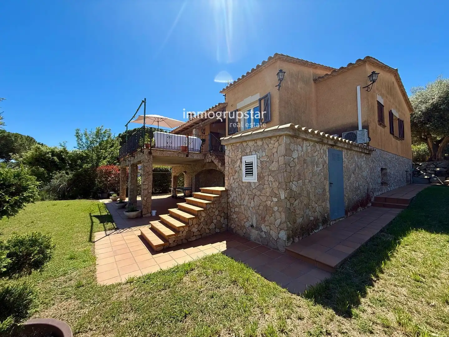 Vista exterior de Casa o xalet en venda en Calonge i Sant Antoni amb Aire condicionat, Calefacció i Terrassa