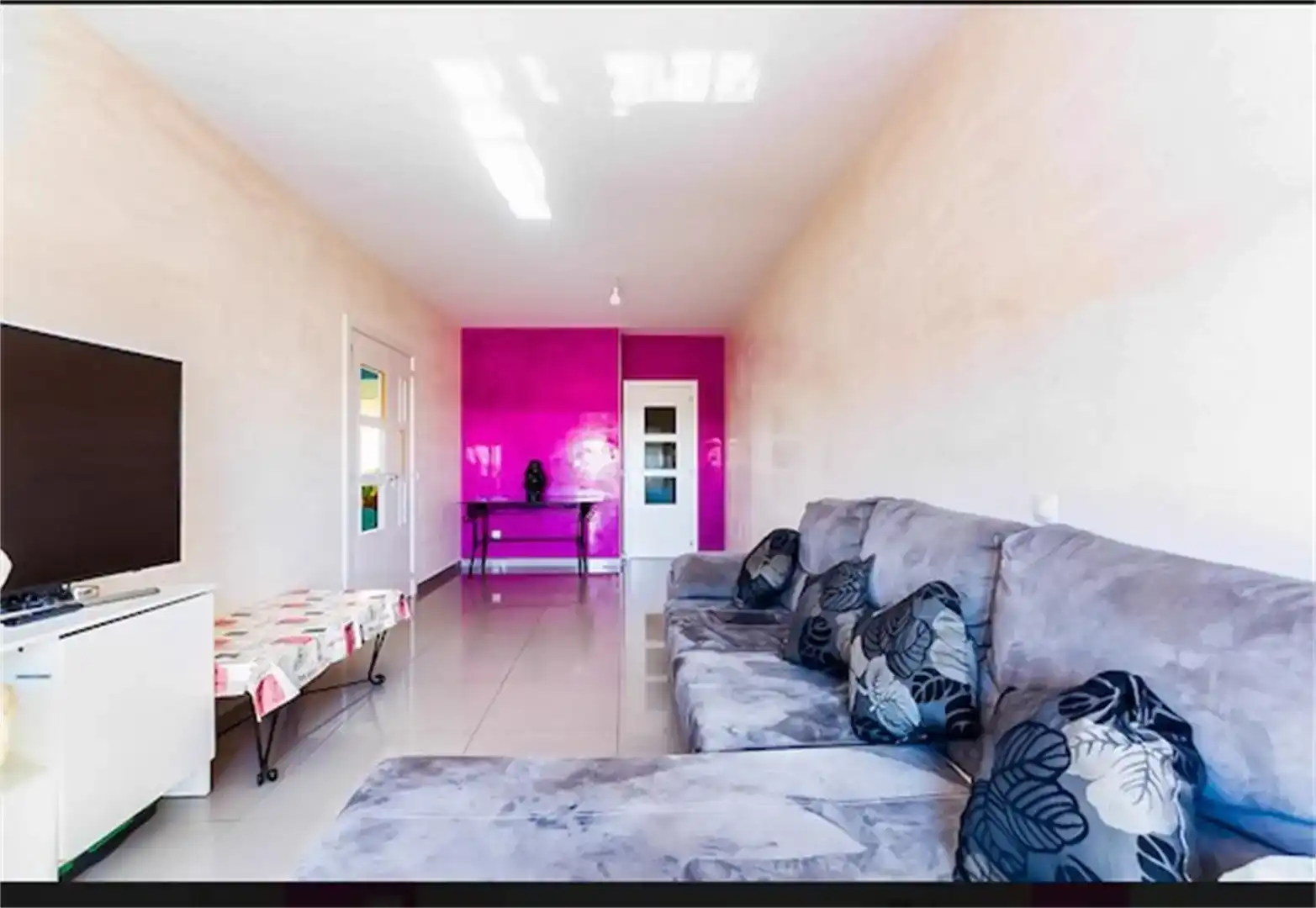 Sala de estar de Piso en venta en Roquetas de Mar ciudad