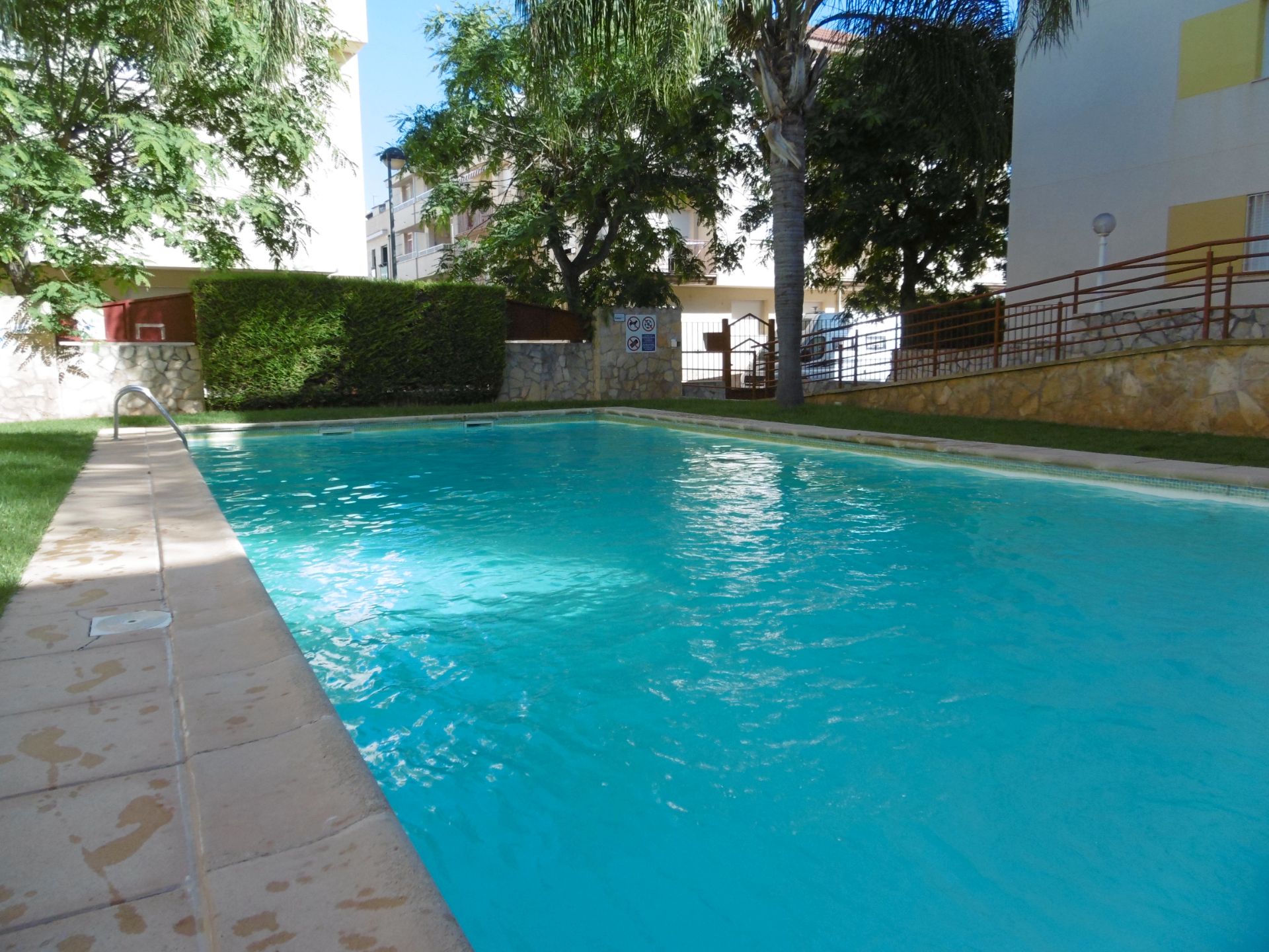 Swimming pool of Planta baja for sale in Alcanar  with Air Conditioner, Terrace and Furnished