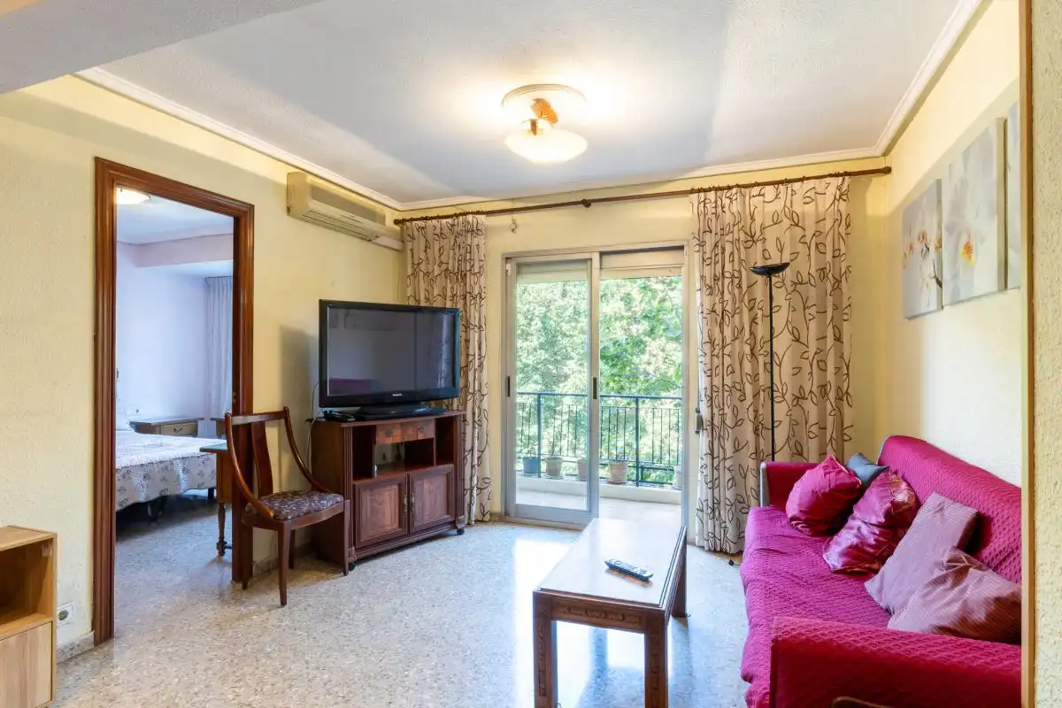 Sala d'estar de Pis en venda en Valencia amb Aire condicionat i Calefacció