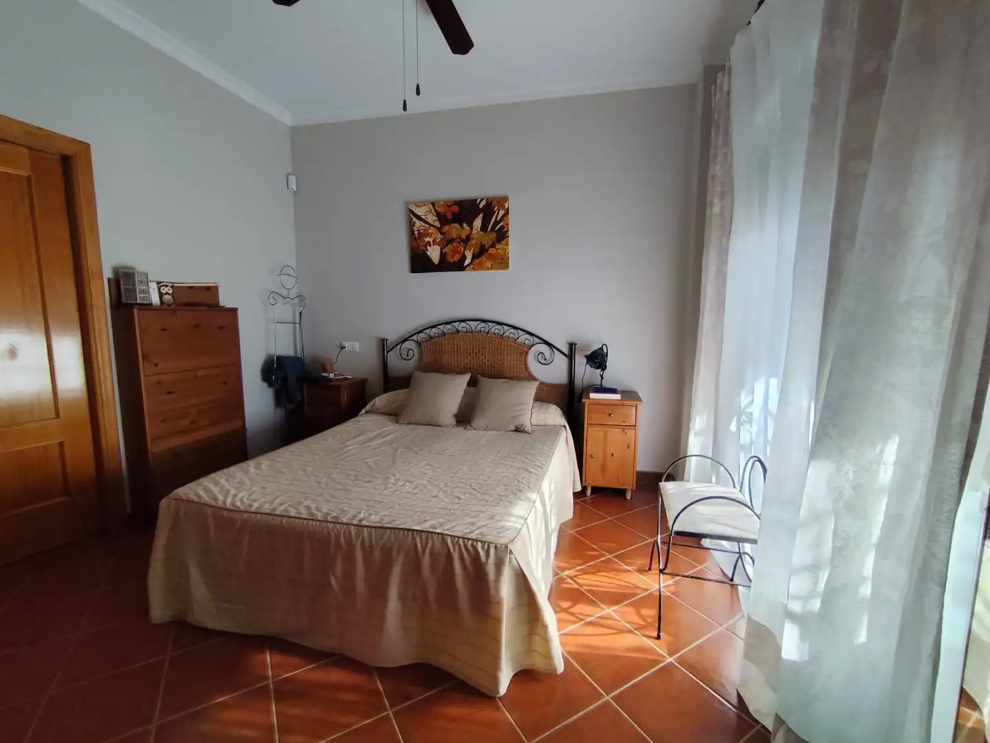 Dormitori de Casa o xalet en venda en Hinojos amb Aire condicionat, Calefacció i Jardí privat