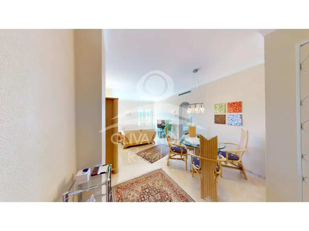 Living room of Attic for sale in Oliva  with Terrace, Swimming Pool and Furnished