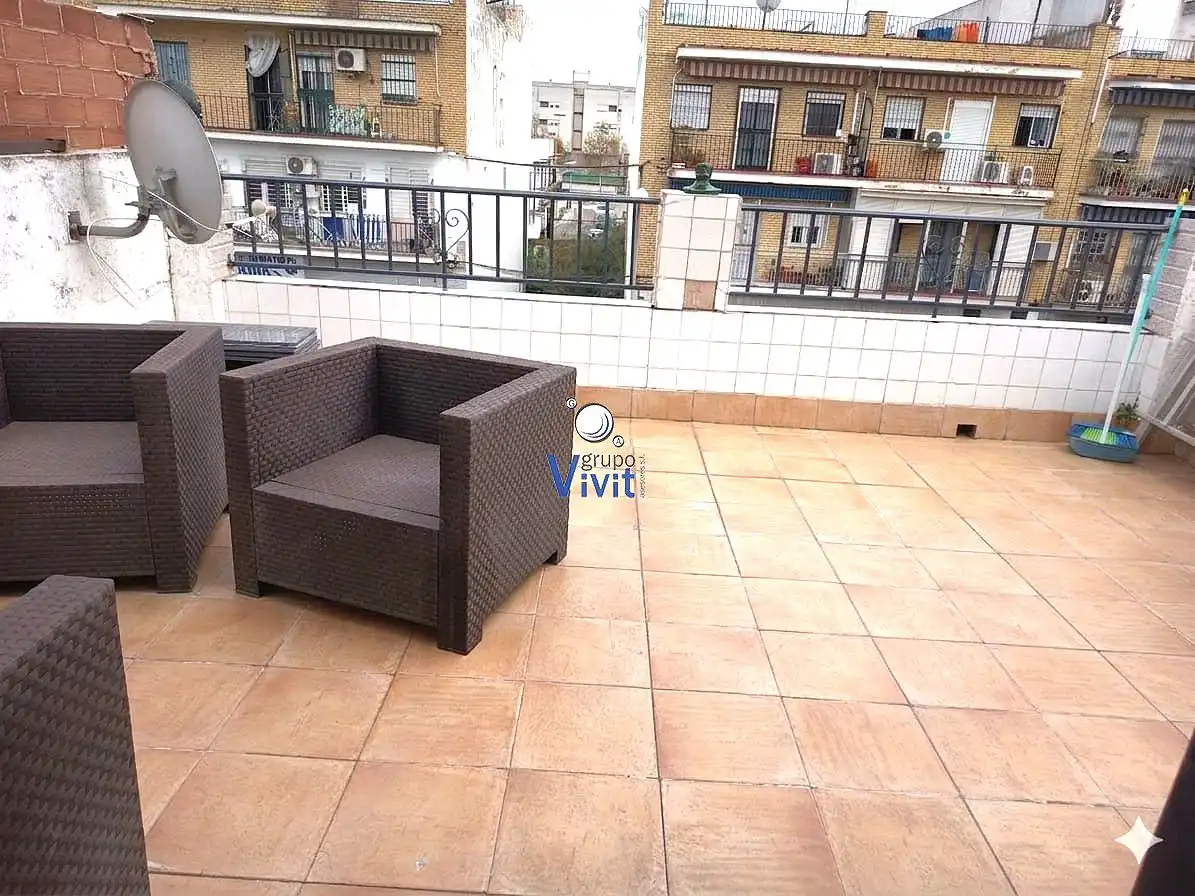 Terraza de Casa adosada en venta en Sevilla con Trastero