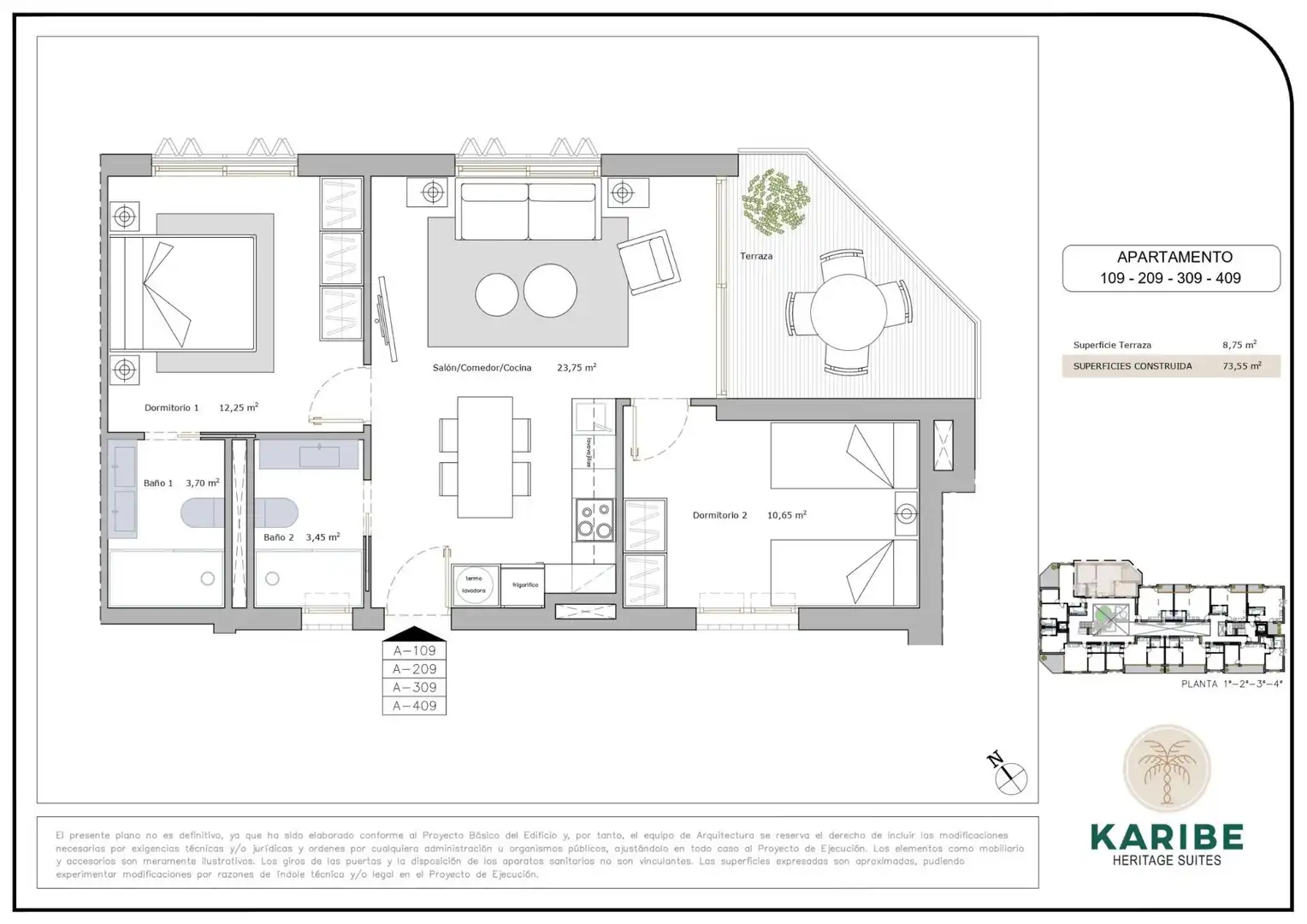 Apartamento en venta en San Pedro del Pinatar con Aire acondicionado, Terraza y Trastero